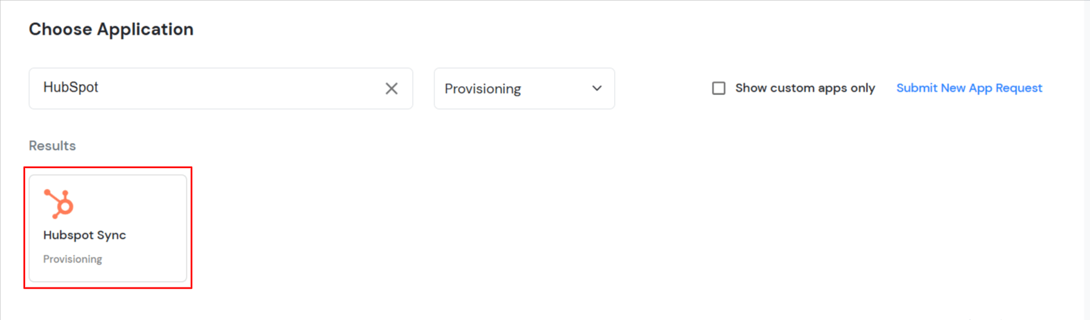 Hubspot Provisioning