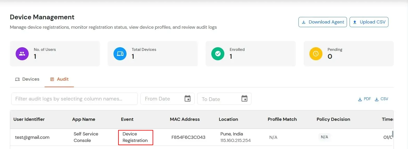 Adaptive Authentication: Device Profiles