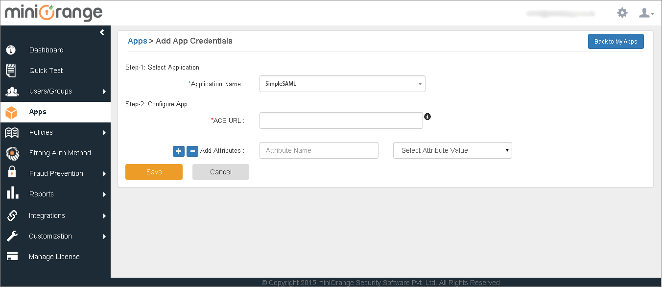 dinCloud single sign-on