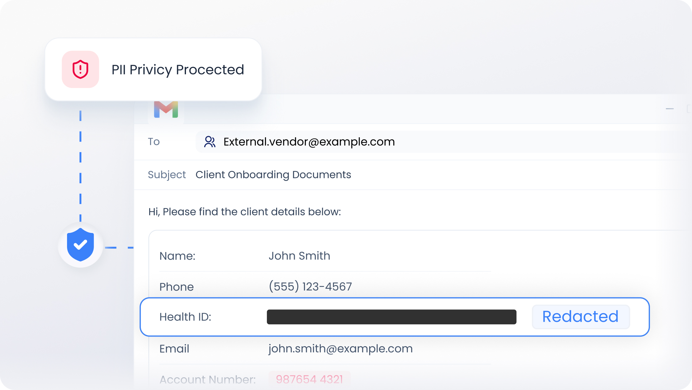 PII Redaction for Emails