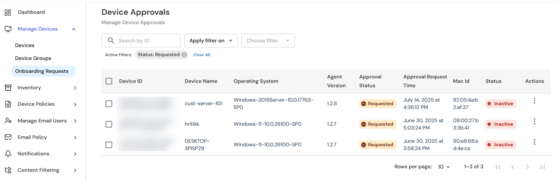 miniOrange DLP compliance and password policy setup | Apply password policy