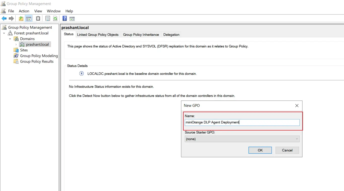 miniOrange DLP compliance and password policy setup | Apply password policy