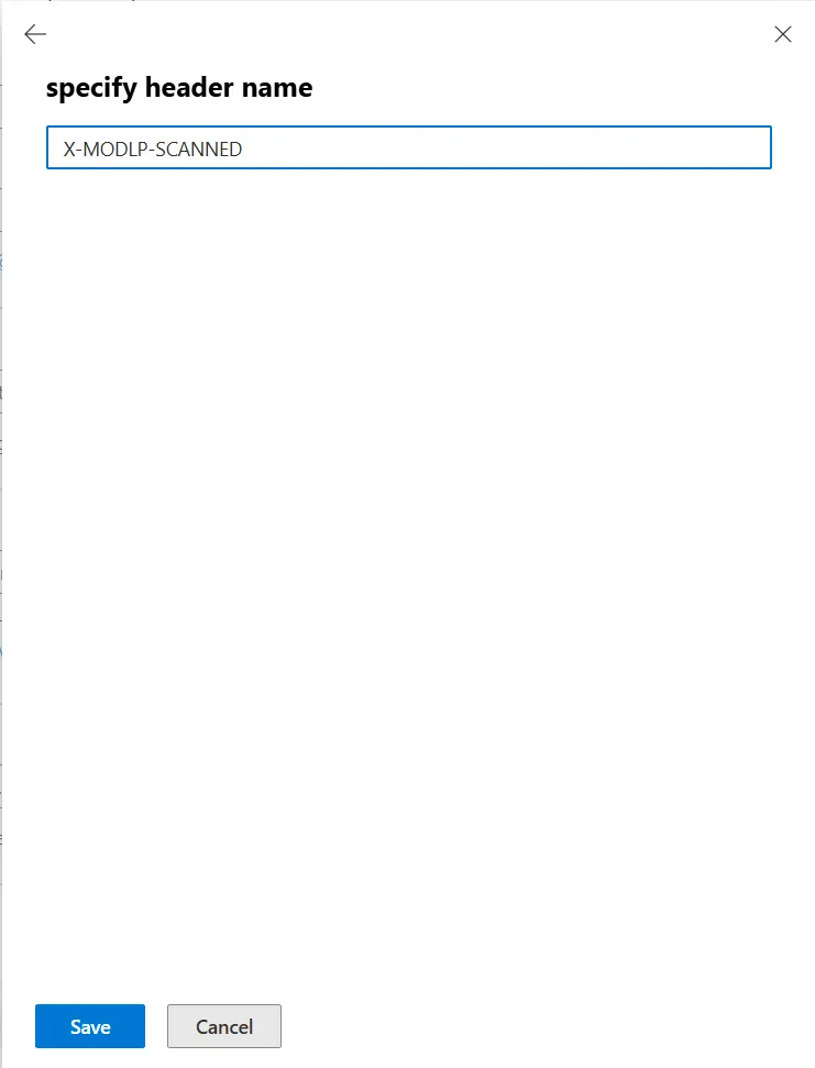 miniOrange Email DLP setup with Microsoft Outlook | Except if Message Header Value