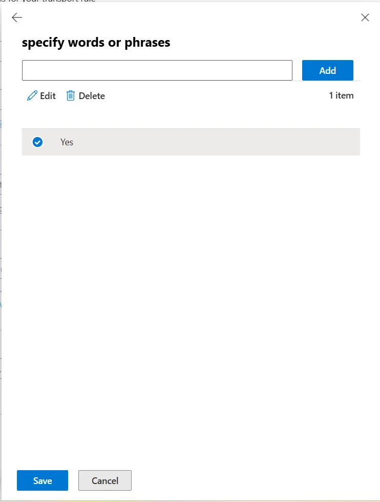 miniOrange Email DLP setup with Microsoft Outlook | Except if Message Header Words