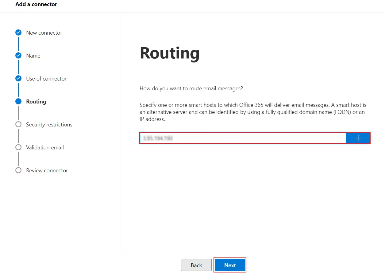 miniOrange Email DLP setup with Microsoft Outlook | Enter Server-side IP Address