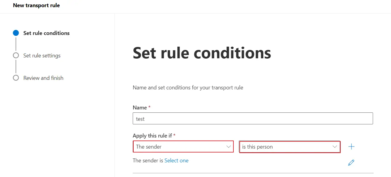 miniOrange Email DLP setup with Microsoft Outlook | Select appropriate rule