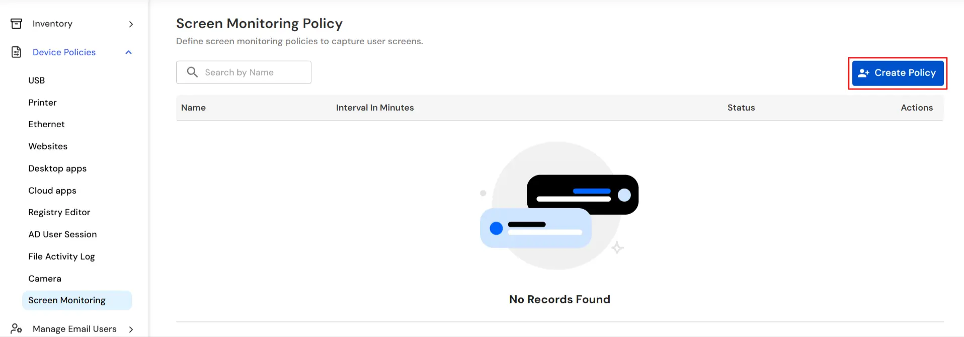 miniOrange DLP compliance and password policy setup | Password Configurations tab