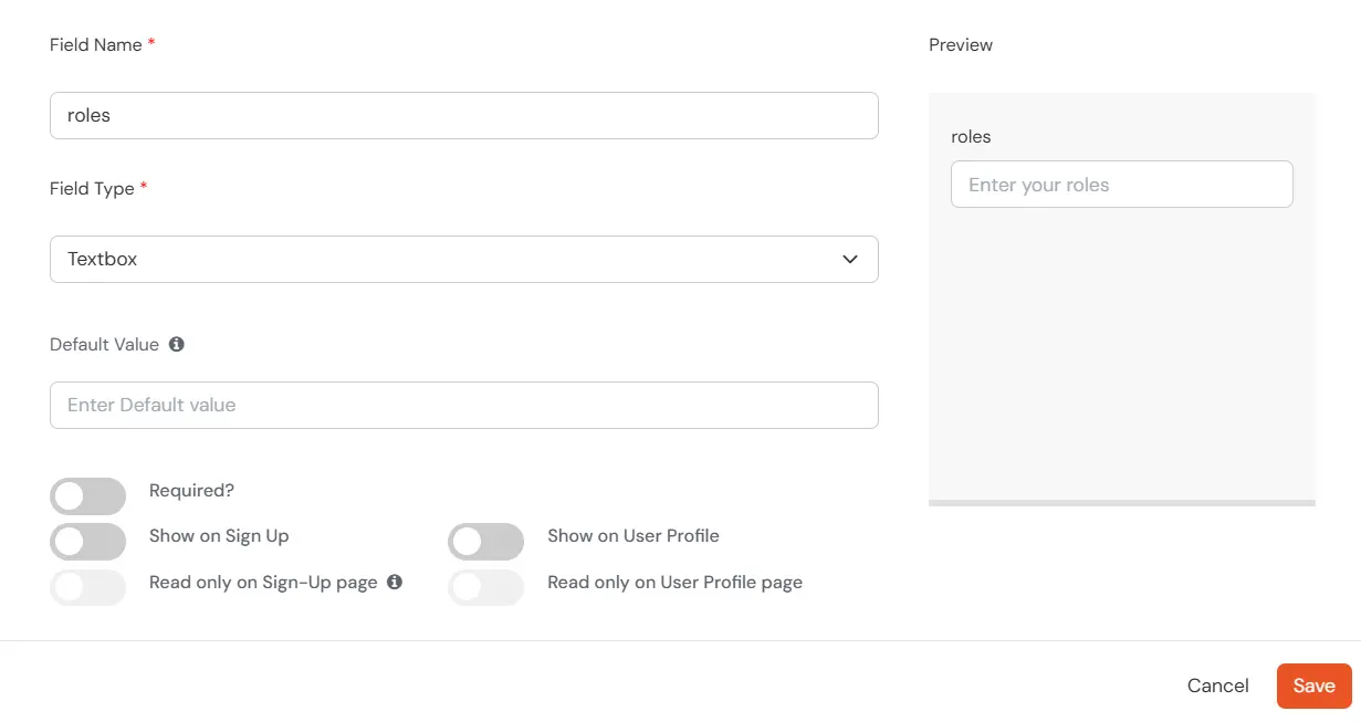 Genius Provisioning : Custom Profile attribute