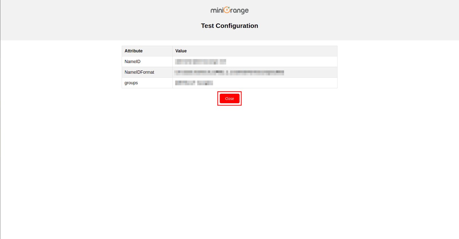 Google workspace with your Identity Provider- test connection