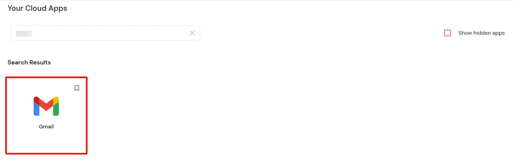 Google Apps Single Sign-On (SSO) manage apps