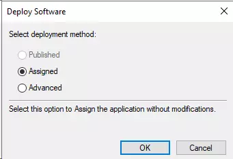 2FA/MFA for Windows Logon and RDP - Windows Credential Provider : Select Assigned then click Ok
