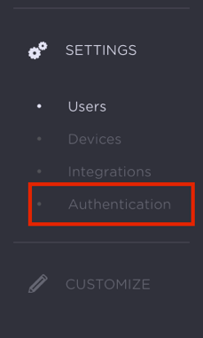 Highfive Two Factor Authentication (2FA)