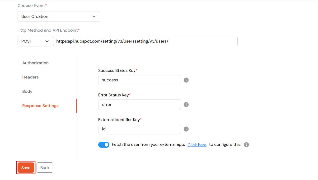 Hubspot Provisioning