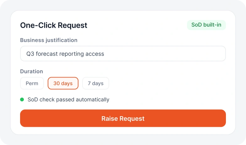 One-Click Access Requests