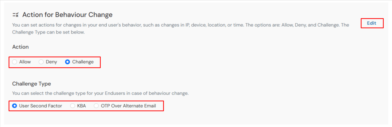 Adaptive Authentication: Action for Behavior Change