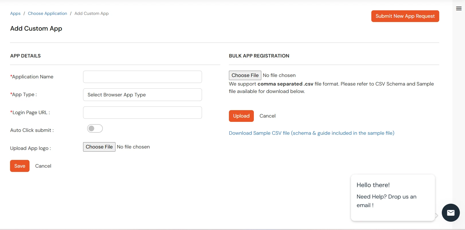 miniOrange Identity Platform Admin Handbook: App details