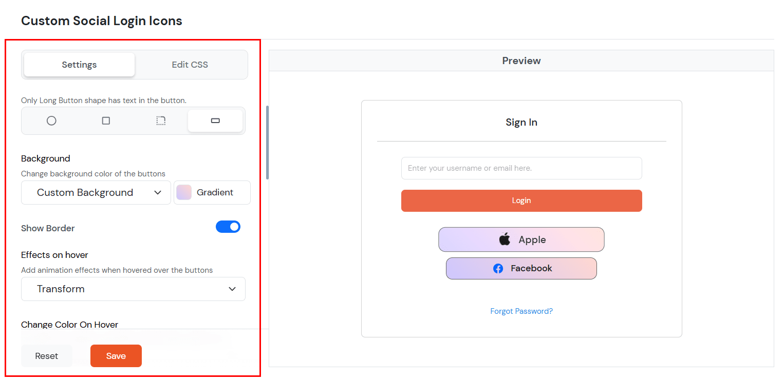 miniOrange Identity Platform Admin Handbook: Change Setting