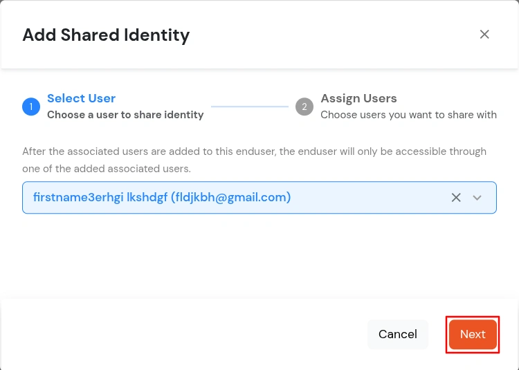 miniOrange Identity Platform Admin Handbook: click Next