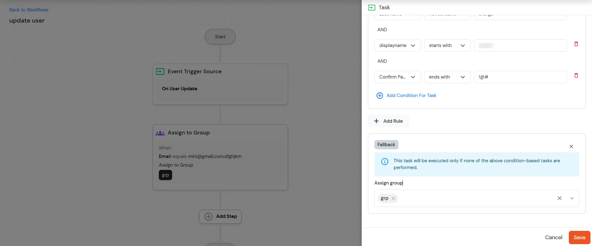 Configure Fallback Configuration in Admin Handbook
