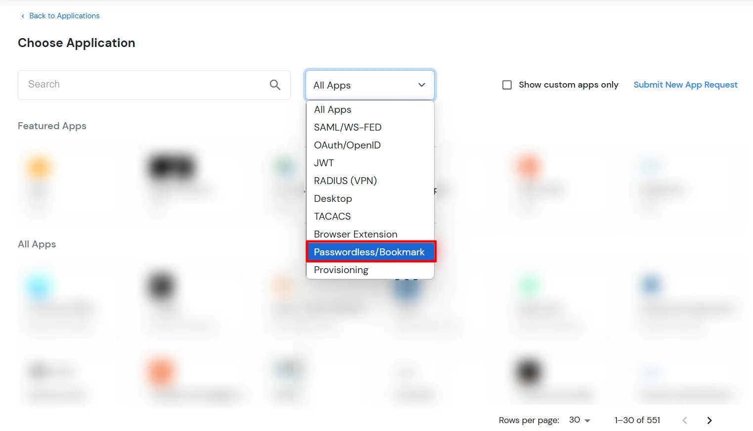 miniOrange Identity Platform Admin Handbook: Passwordless app type