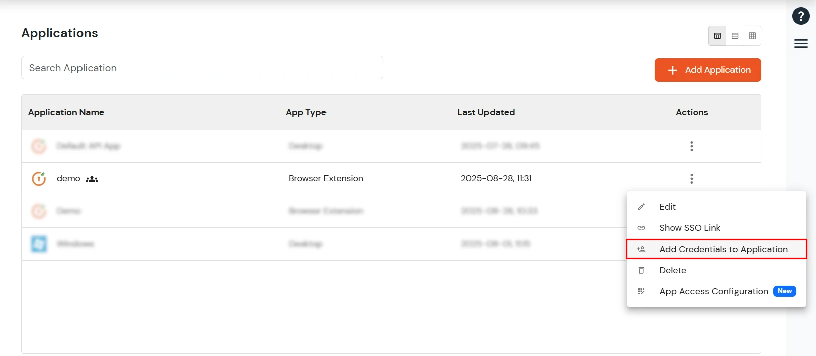 miniOrange Identity Platform Admin Handbook: Add Credentials