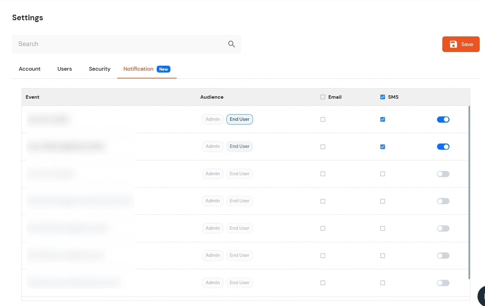 miniOrange Identity Platform Admin Handbook: Notifications section