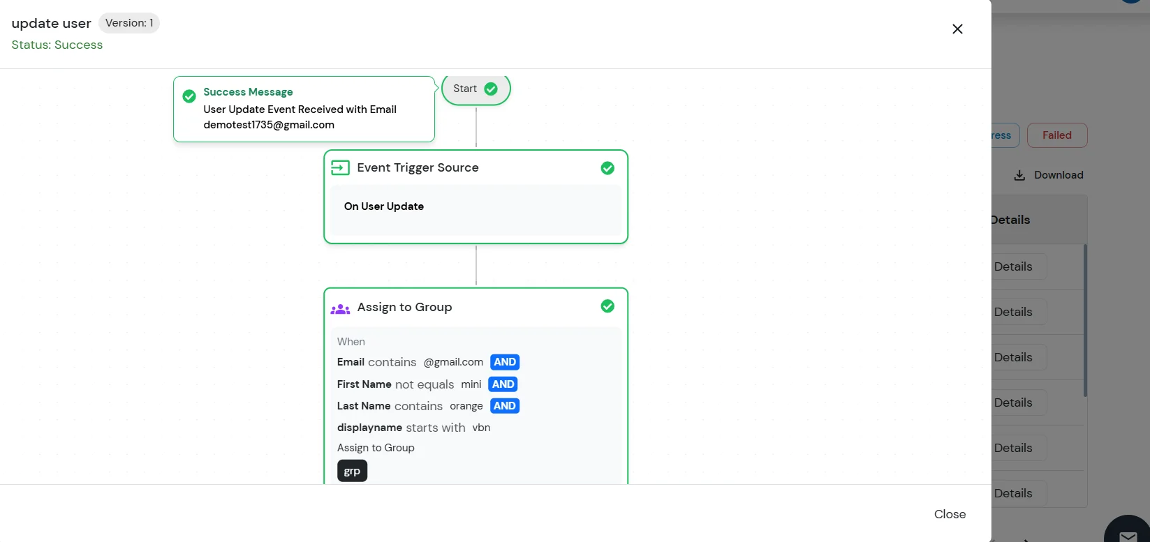 View Execution History in Admin Handbook