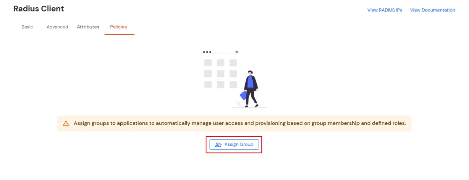 miniOrange Identity Platform Admin Handbook: Go to Policies, and click Add Policy