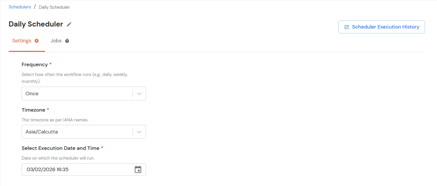 Once Scheduler in Admin Handbook