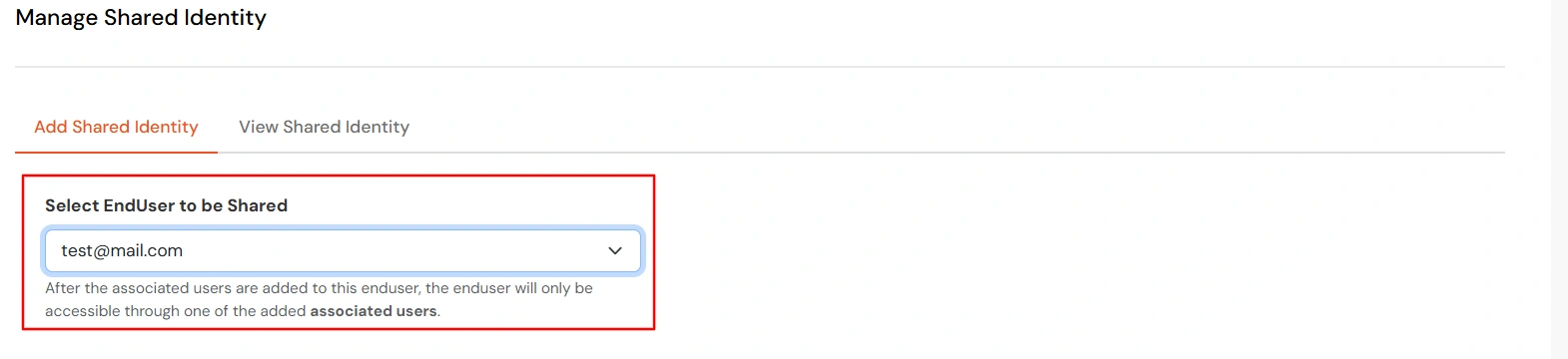 miniOrange Identity Platform Admin Handbook: Select Enduser