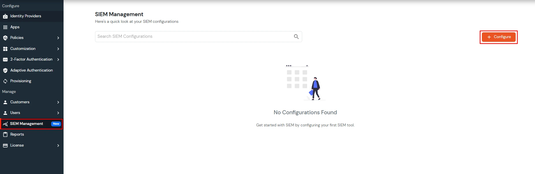 miniOrange Partner Portal Handbook: SIEM Management