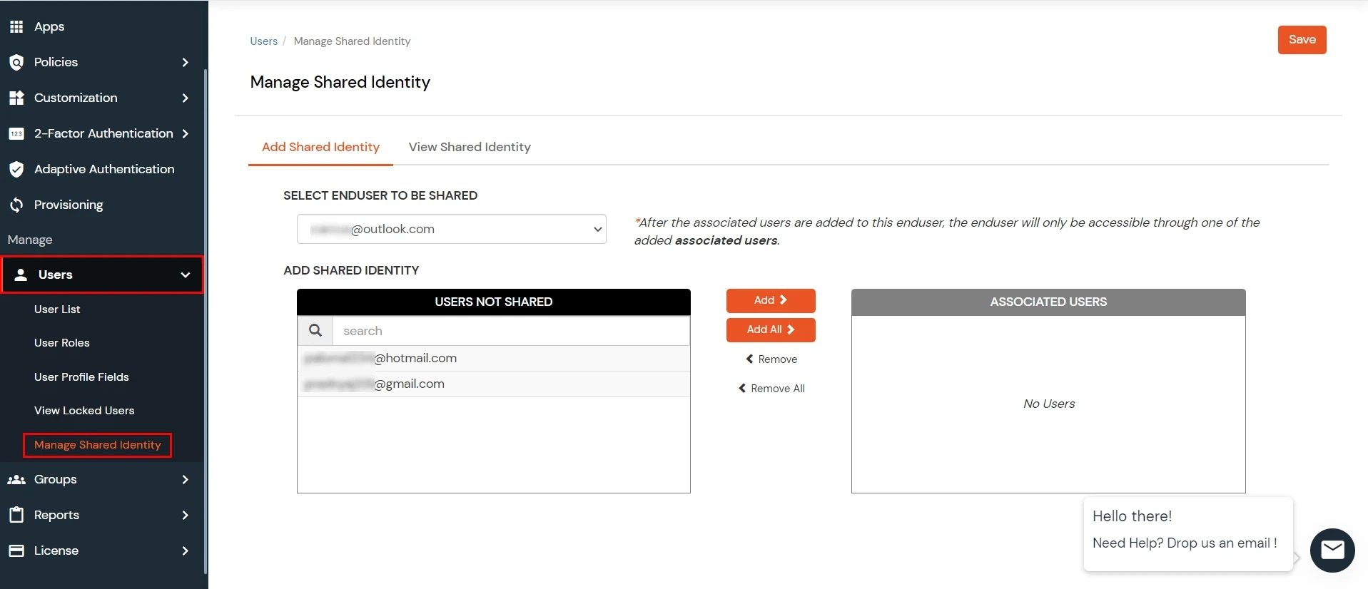 miniOrange Identity Platform Admin Handbook: Manage Users