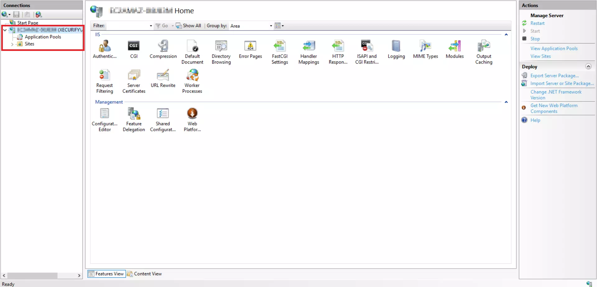 Integrated Windows Authentication: Expand IIS Host entries