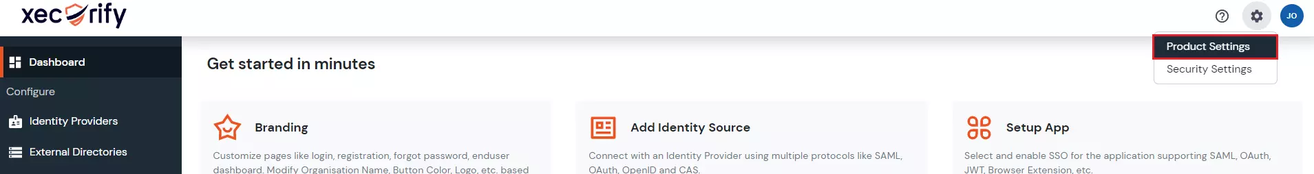 Integrated Windows Authentication: miniOrange Customer Key
