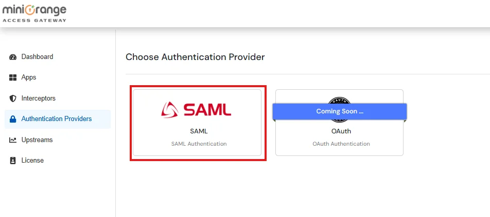 Setup JD Edwards via miniOrange access gateway