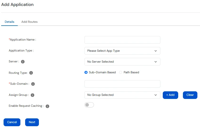 Setup miniOrange Access Gateway : Enter Basic details