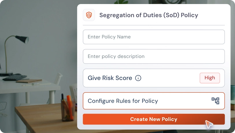 Segregation of Duties (SoD)
