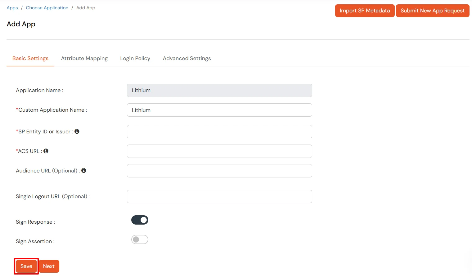 Configure Lithium Single Sign-On (SSO)