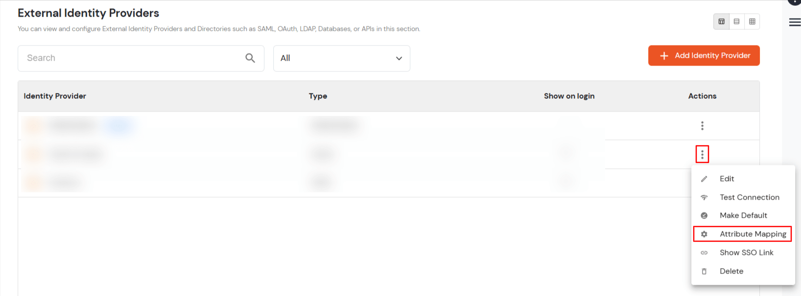 PingOne Single Sign-On SSO Select and Configure Attribute Mapping