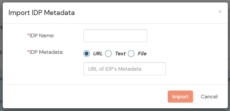 Azure B2C as IDP: Import IDP Metadata