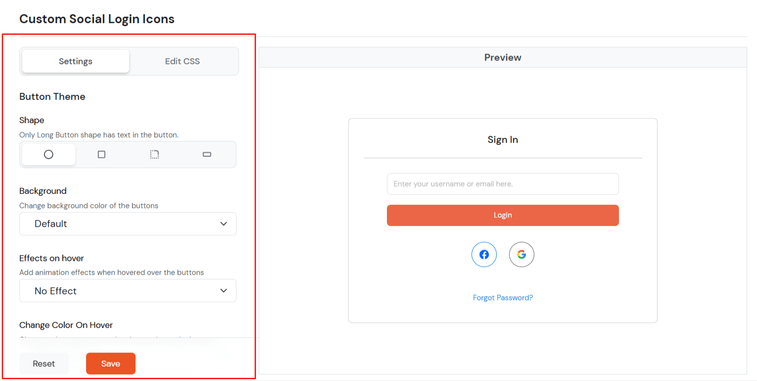 Google Workspace SSO : Modified Settings