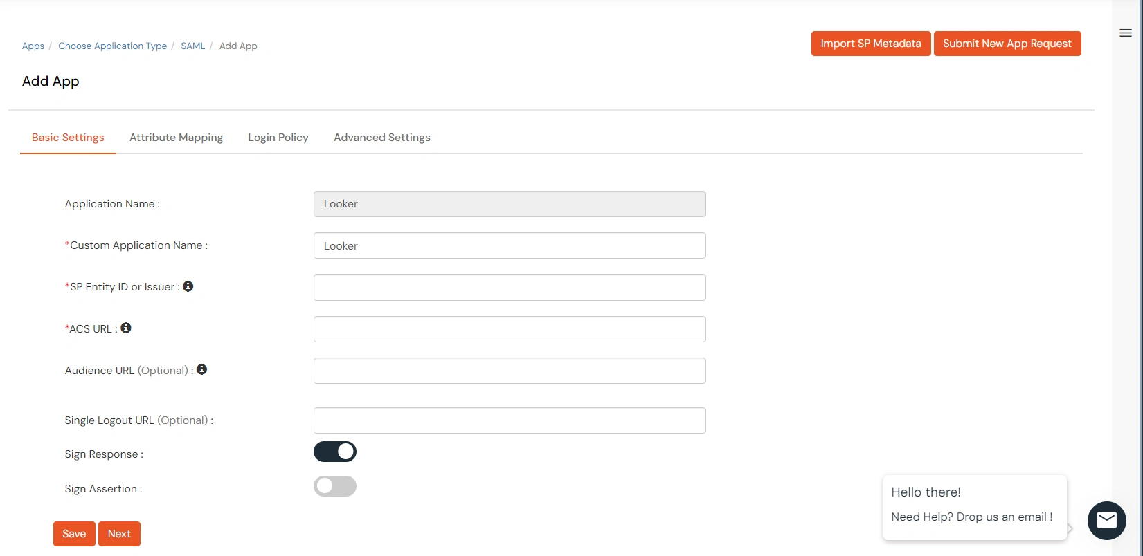 Looker Single Sign On (sso) Add IDP