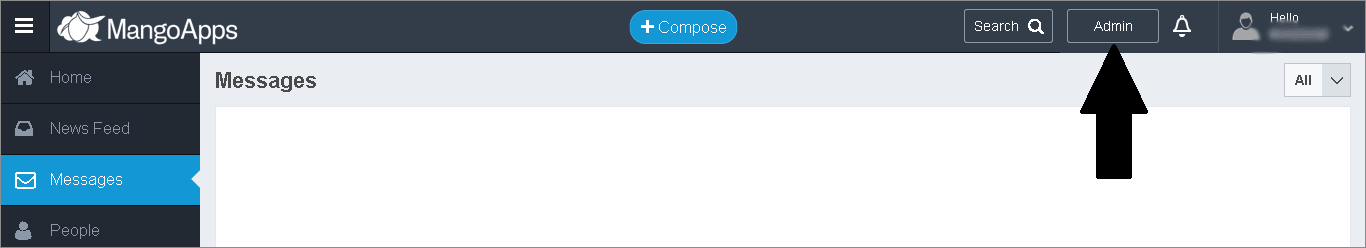 mangoapps sso admin panel