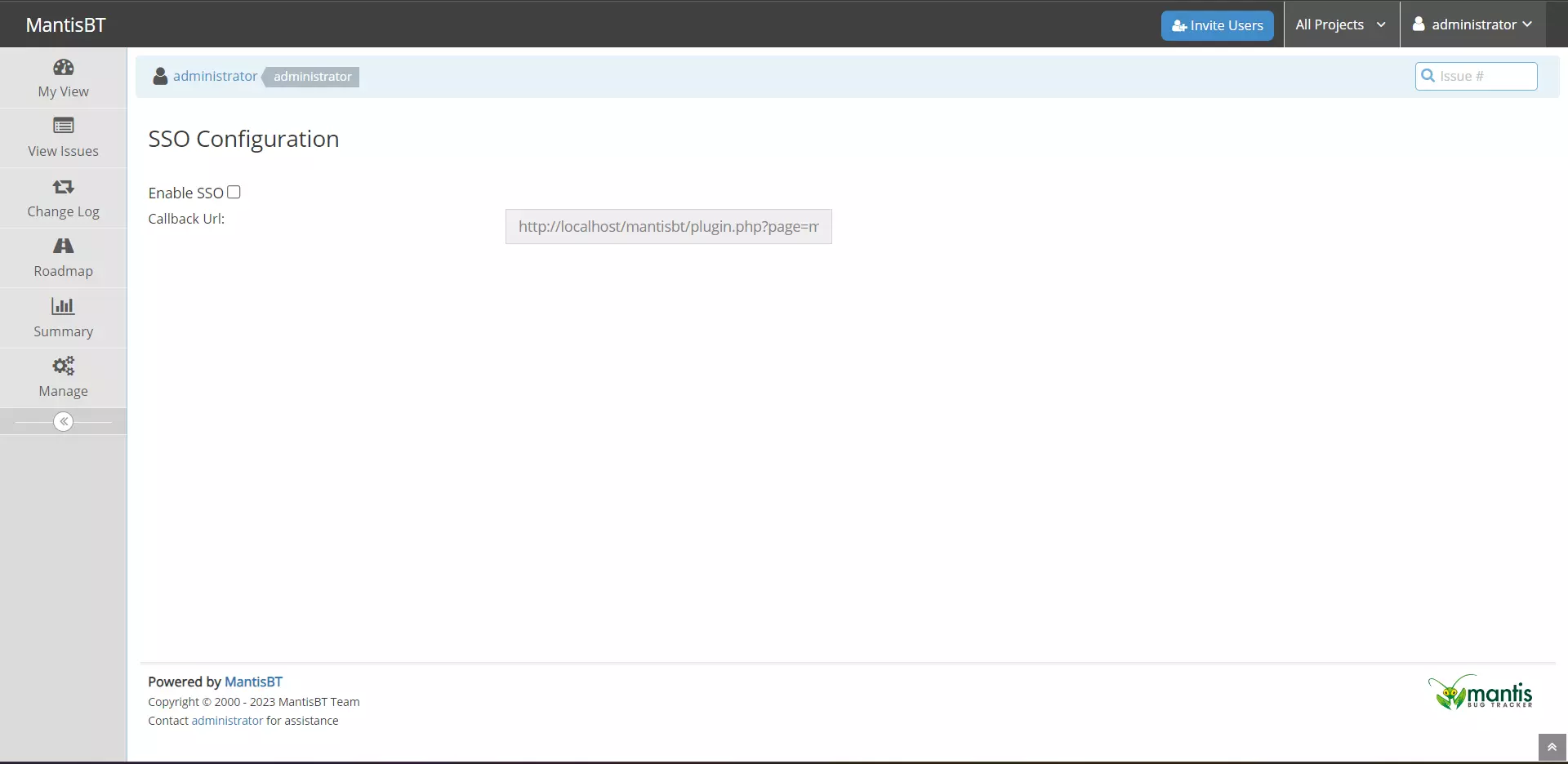 SSO Configuration