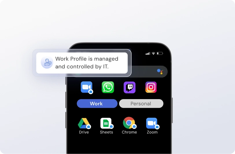 BYOD mobile device management 
