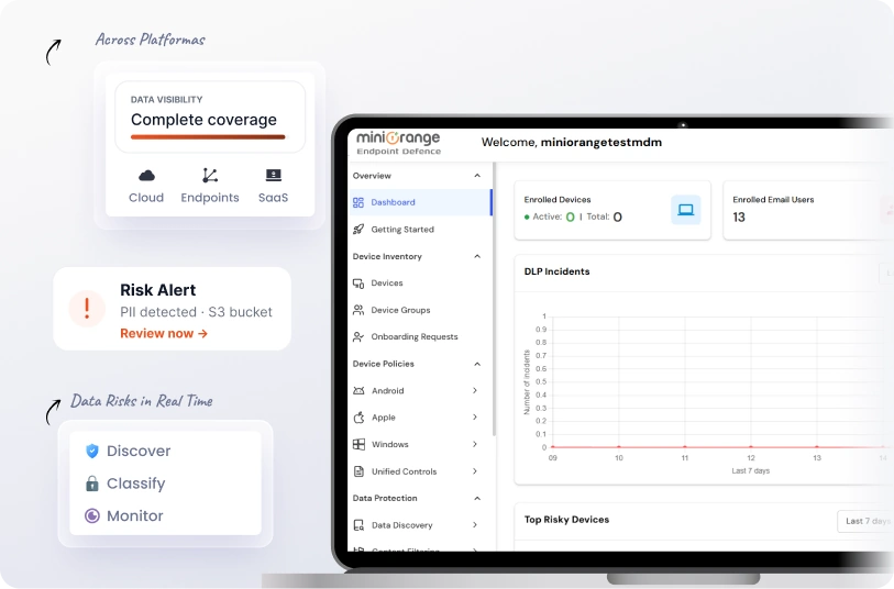 Prevent Data Leakage with Built-in DLP