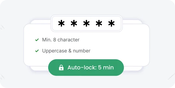 Password policy for Windows kiosk