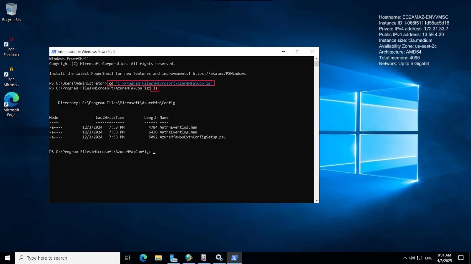 Microsoft Push Notification: Configuration