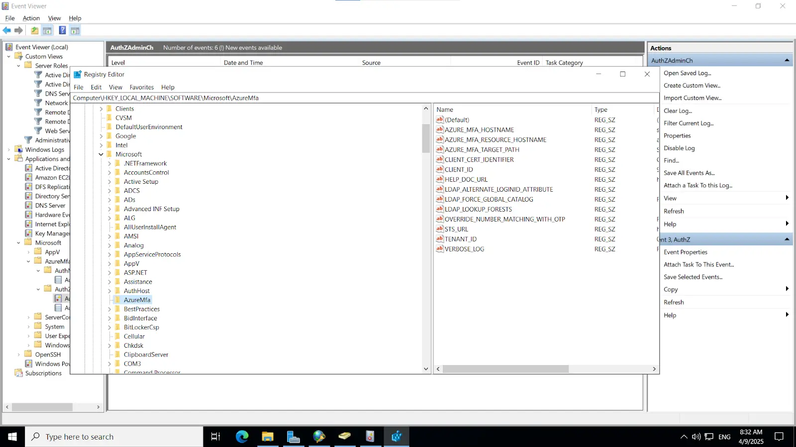 Microsoft Push Notification: AzureMFA