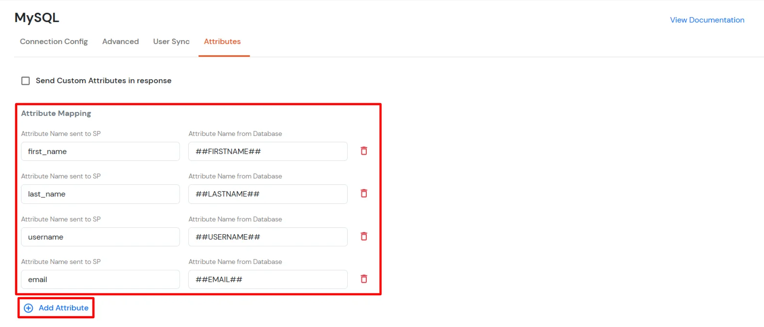 Add Attribute for PostgreSQL DB Database